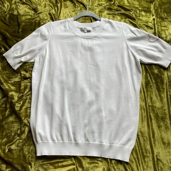 Christian Dior CD D Uniform Heart On Your Sleeve Knit Top♥️ - Picture 2 of 8